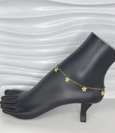 ✨ 10K Gold Butterfly Charm Anklet ✨