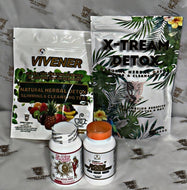 🌟LEVEL #1 EMPIRE LATINO (60 Days supply FULL KIT (NO CAFFEINE) WITH SEA MOSS + BOSS FATBURNER (30 Days supply)